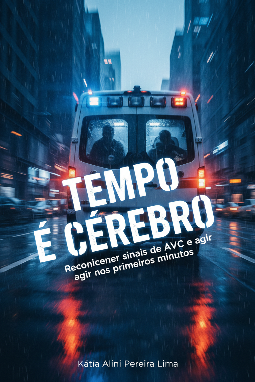 Capa do livro Tempo é Cérebro